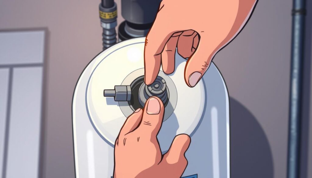 fix leaky water heater drain valve