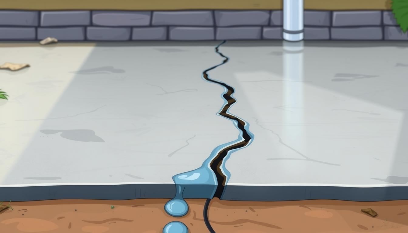 Signs of slab leak