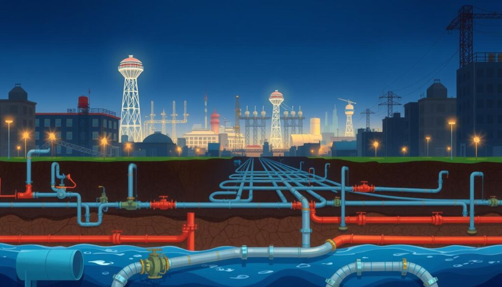 municipal water supply infrastructure